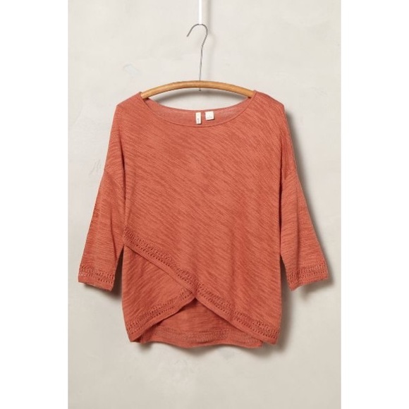 Anthropologie Sweaters - MOTH Crossed Pointelle Sweater