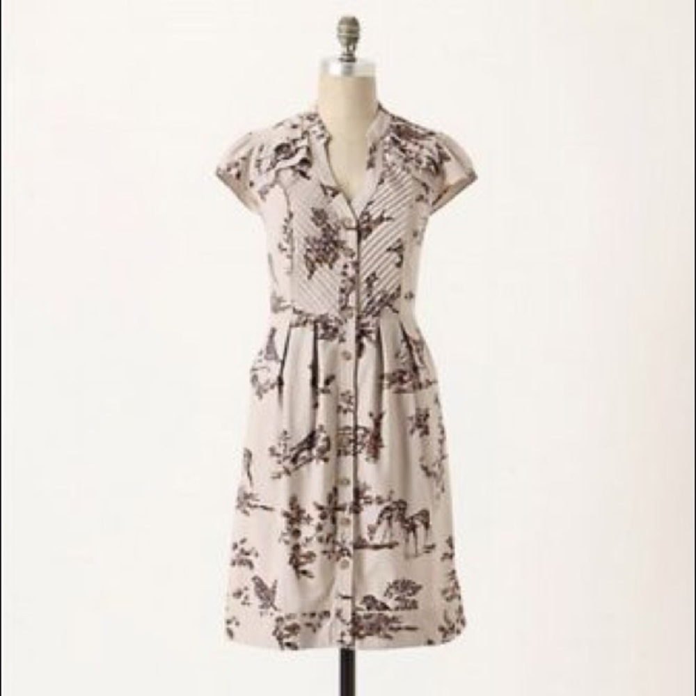 Anthropologie Maeve Southward Stop Dress