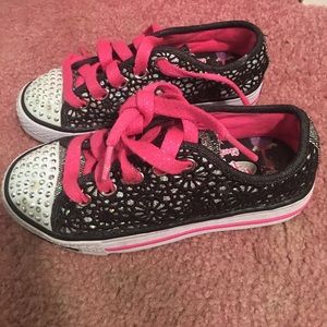 Skechers Twinkle Toes Size 12.5 Great Condition