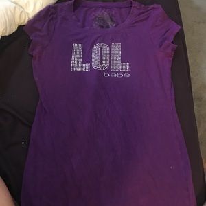Purple Bebe tee