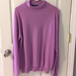 Cashmere sweater - mock turtleneck