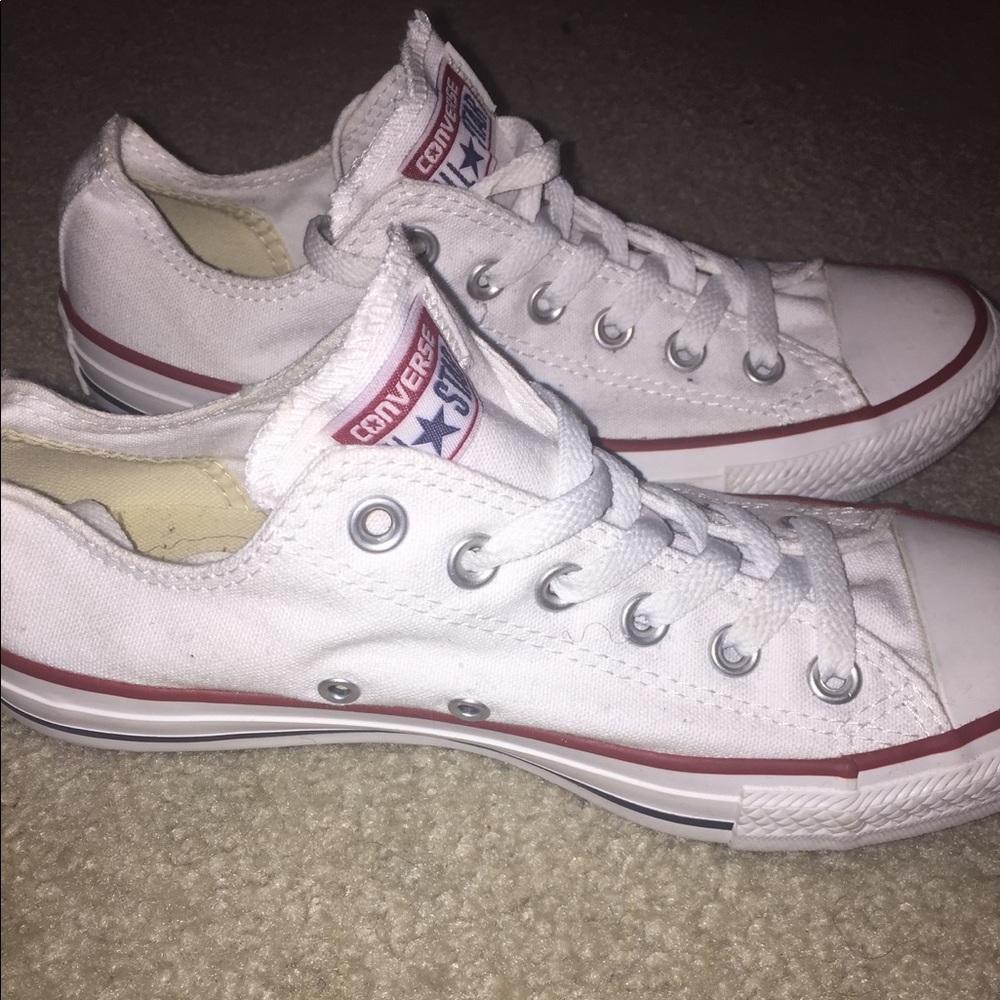 White Converse All-Stars