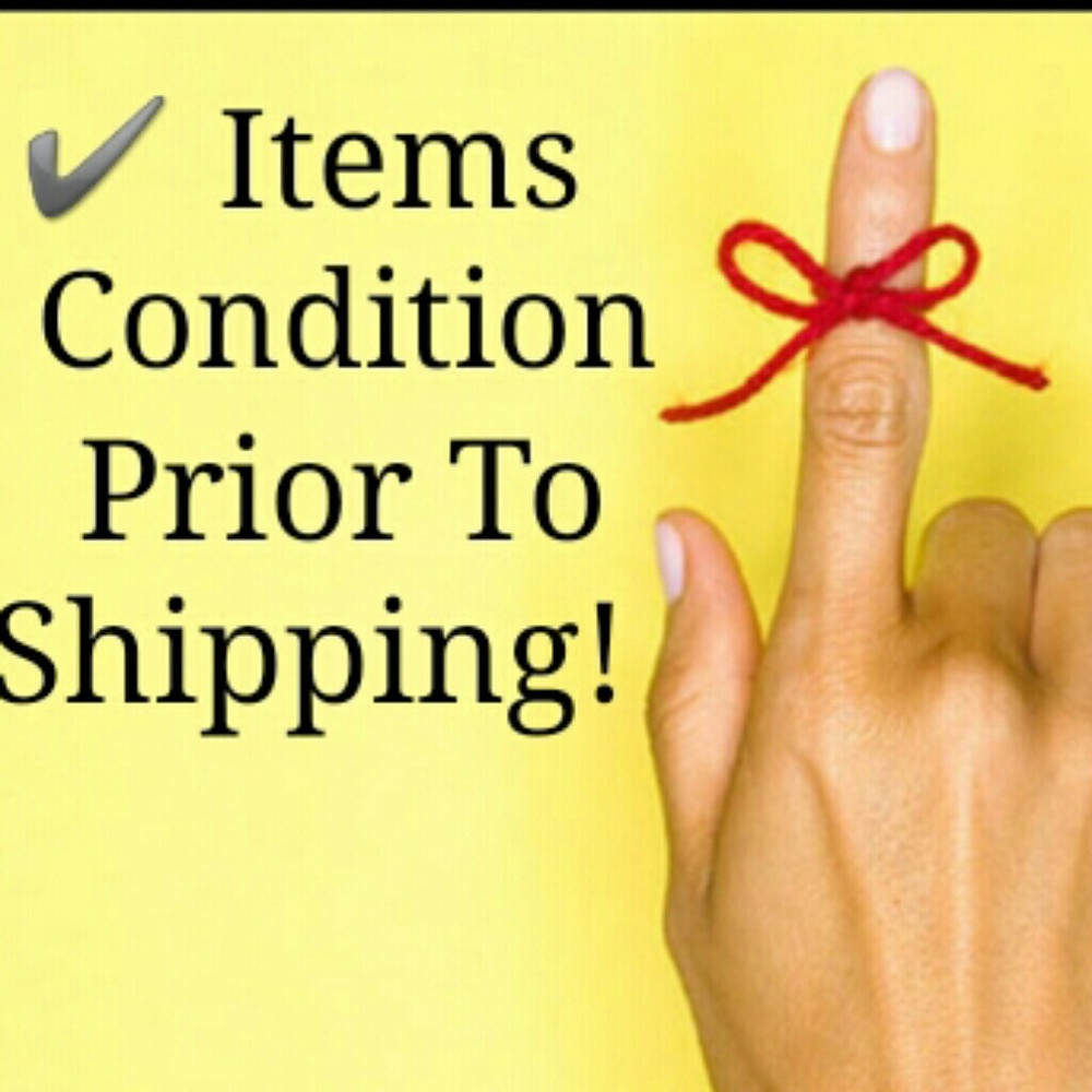 Remember To Check Items Before Shipping