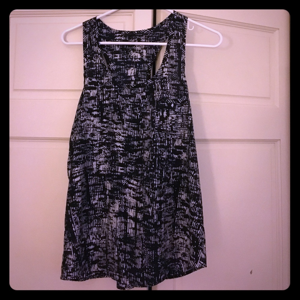 Aqua Racer Back Tank Top - Size Small