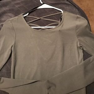 Cropped long sleeve
