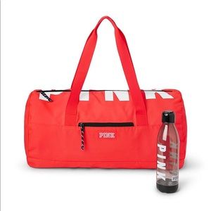 Victoria's Secret Duffle & Water Bottle Set