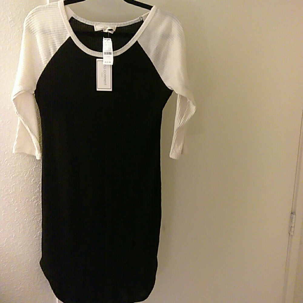 Ribbed Sweater Dress