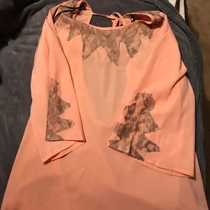 Peachy blouse
