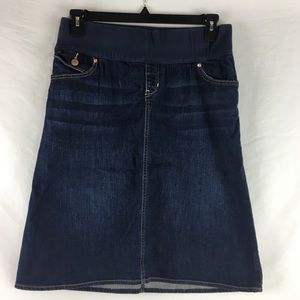 GAP maternity women's denim jean  skirt