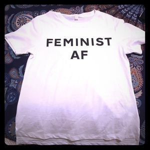 Feminist AF tee shirt