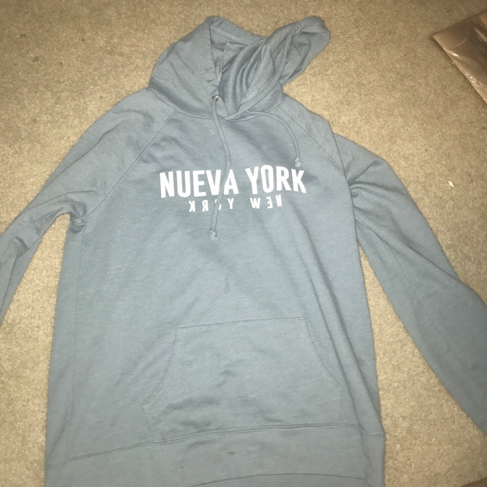 BLUE HOODIE