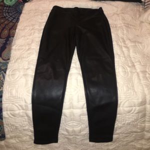 Ann Taylor Leather leggings (pants)