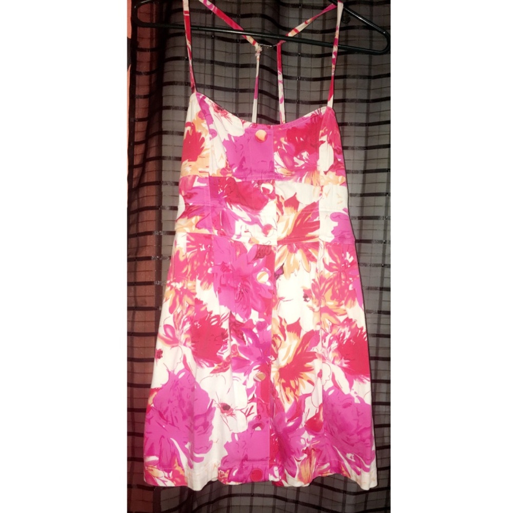 Pink/orange summer dress