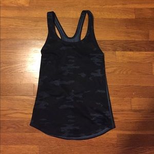 Lululemon lotus camo cool racerback