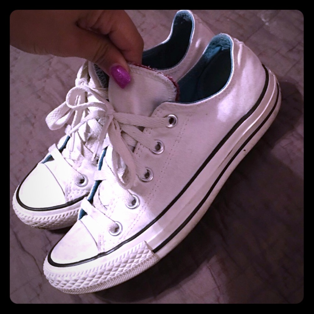 White Converse All-Stars