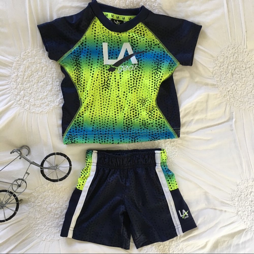 LA Gear Baby Boy Short Set (18 Mos)