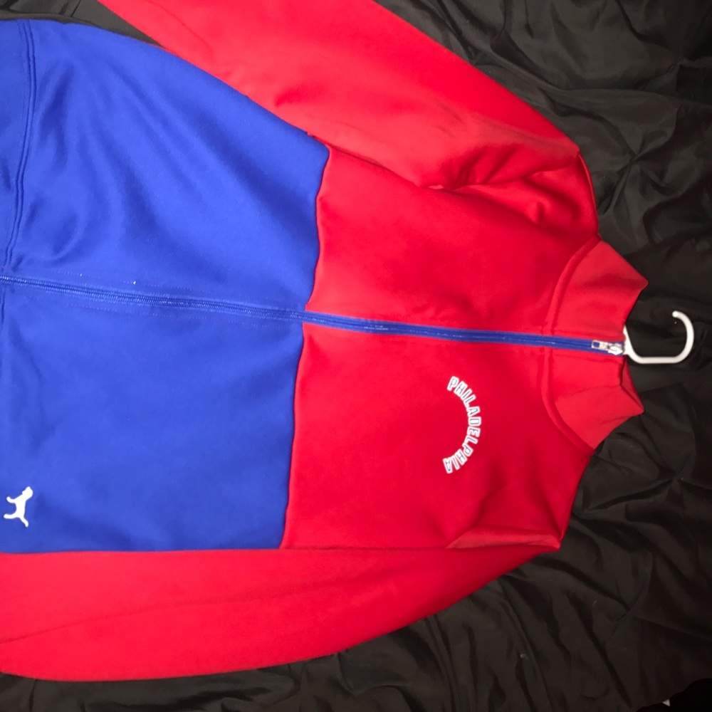 pink turtle neck sweatshirt
