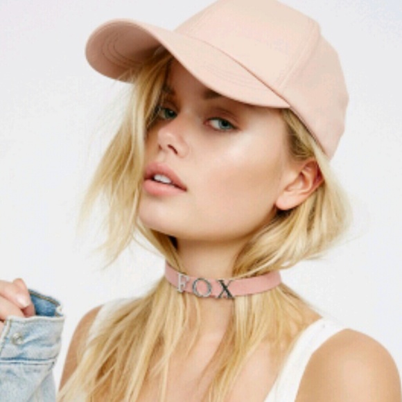 Free People Accessories - Free People Gramercy vegan leather baseball hat