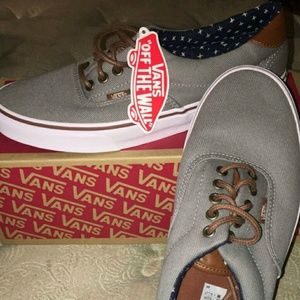 Frost gray never worn vans with tags