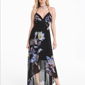 Floral high-low maxi dress ❤️🌼