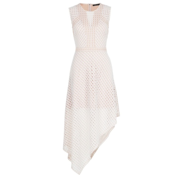 NWT BCBG Tracie Asymmetrical Lace Dress - Picture 4 of 4