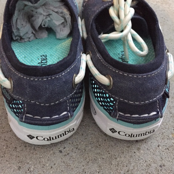 SOLD Columbia Vulc N Vent Canvas Boat Shoe 6.5 NEW - Picture 6 of 7