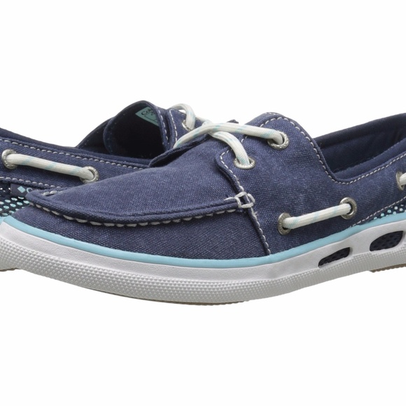 SOLD Columbia Vulc N Vent Canvas Boat Shoe 6.5 NEW - Picture 7 of 7