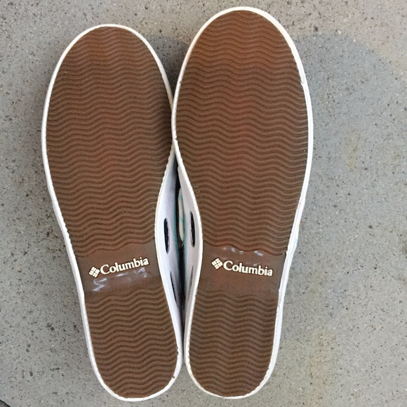 SOLD Columbia Vulc N Vent Canvas Boat Shoe 6.5 NEW - Picture 5 of 7