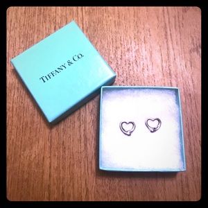 Tiffany & Co Elsa Peretti Open Heart Earrings