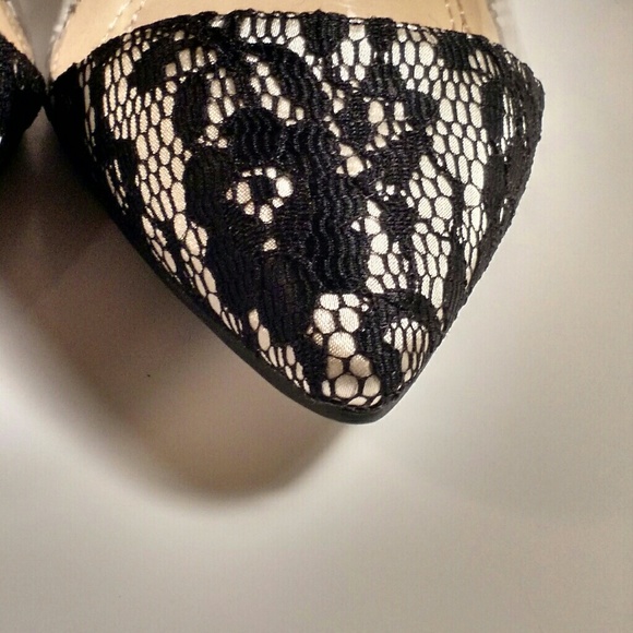 CLEAR SIDE LACE HEELS - Picture 6 of 6