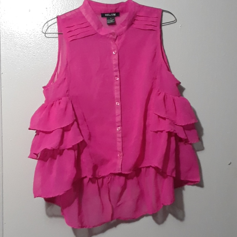 Pink blouse