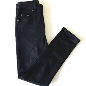 LF Carmar Denim Skinny High Waisted Black Jeans