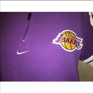 Vintage Nike Lakers NBA Womens Small WarmUp Jersey