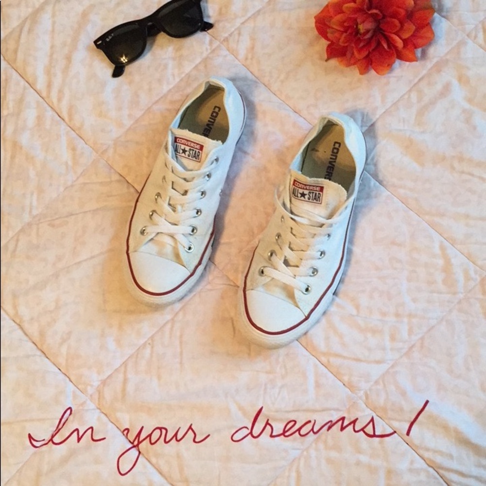 White Converse