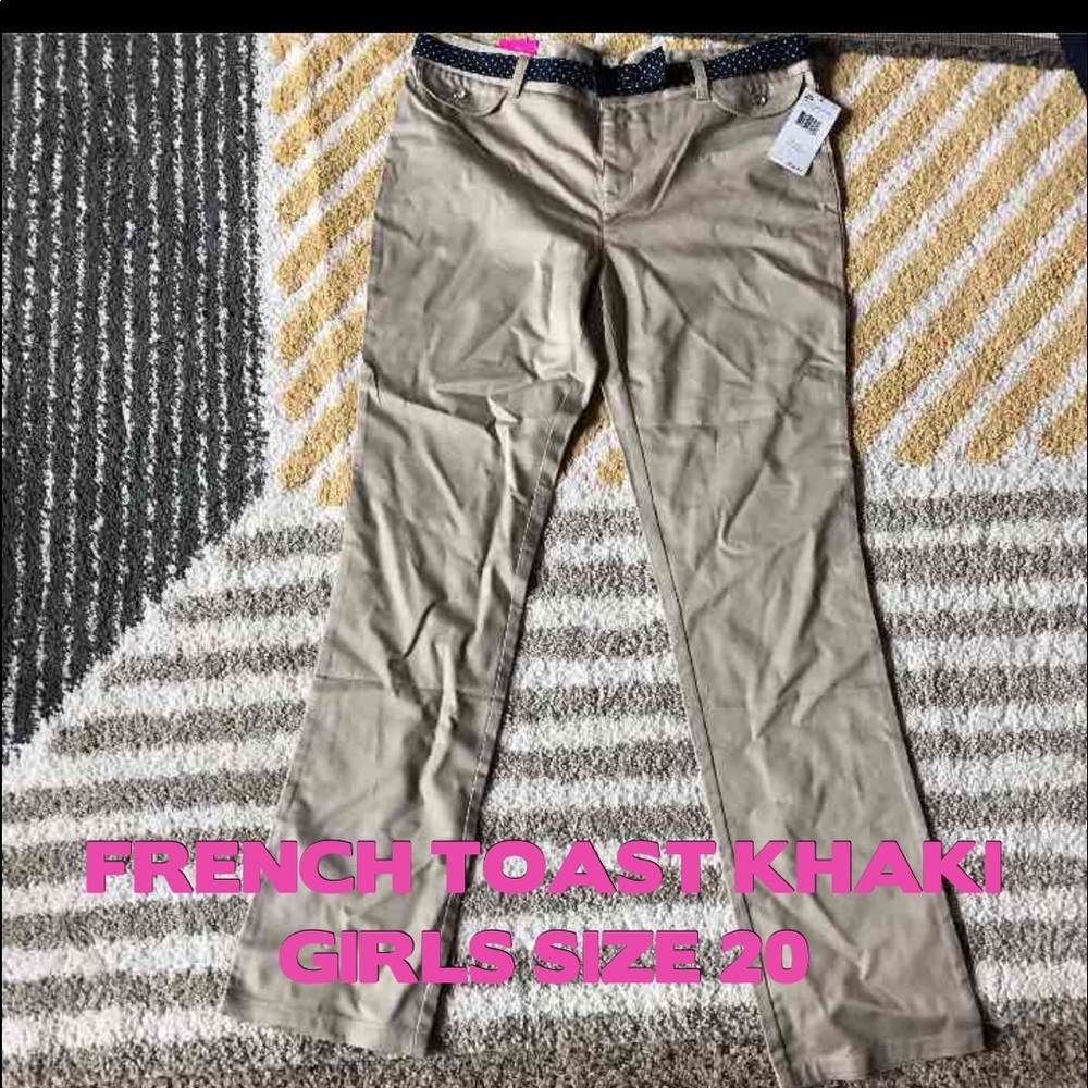 French Toast (girls) khaki pants