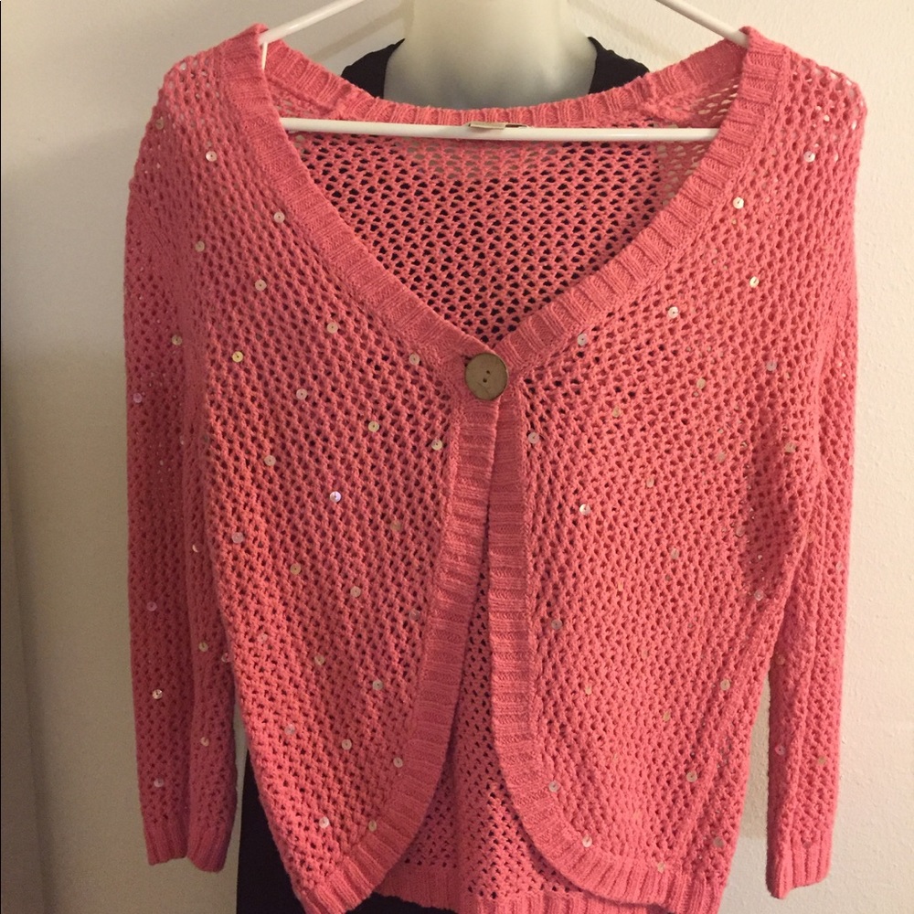 Pink sweater