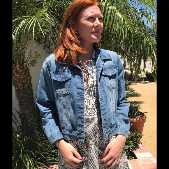 SALE ☄️Jean Jacket S/M - Picture 1 of 4