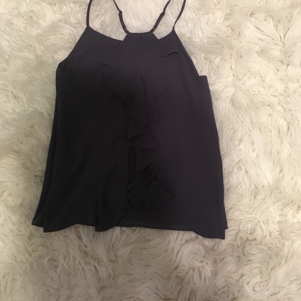 Steel Cami with ruffle back - Picture 2 of 2