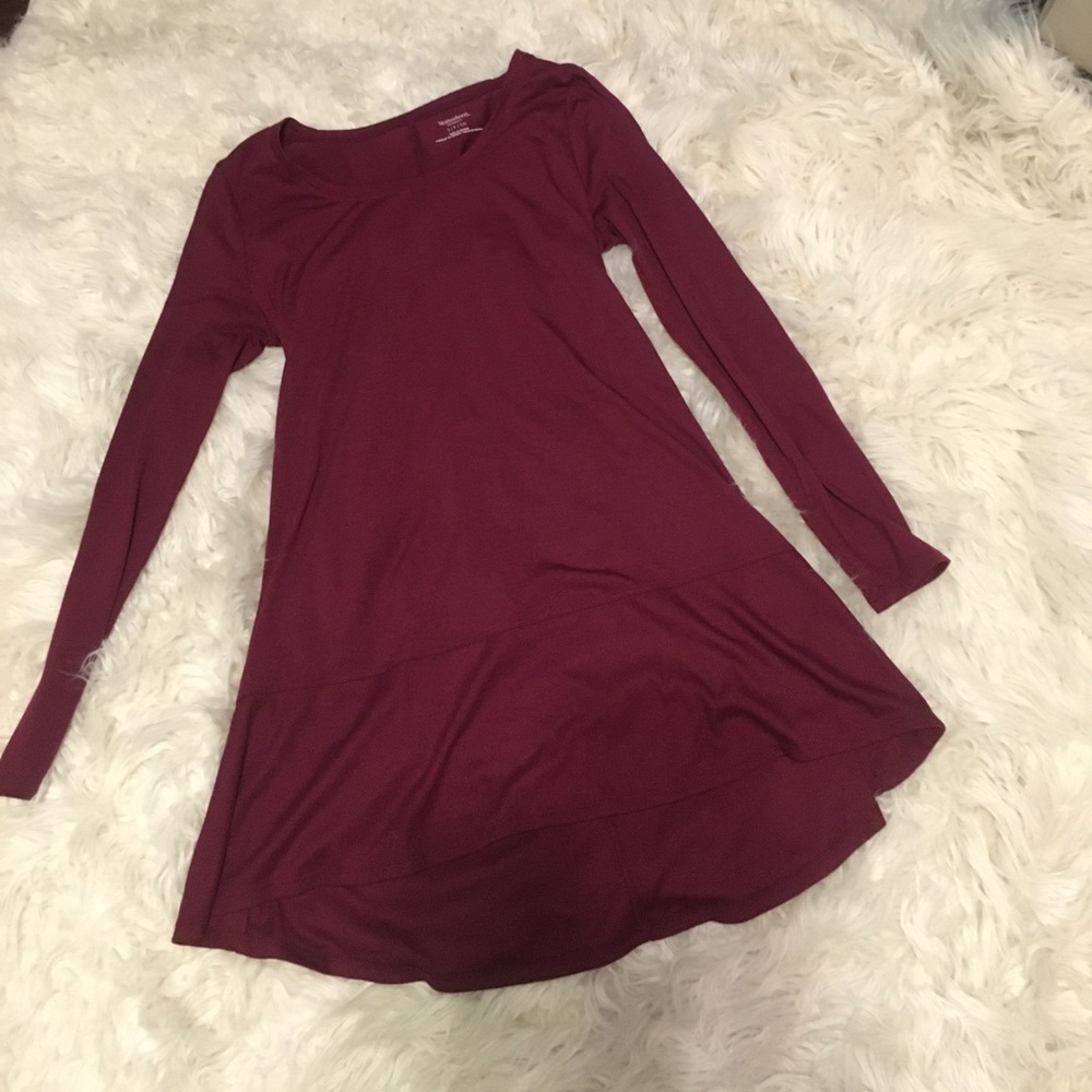 Maternity sweater dress