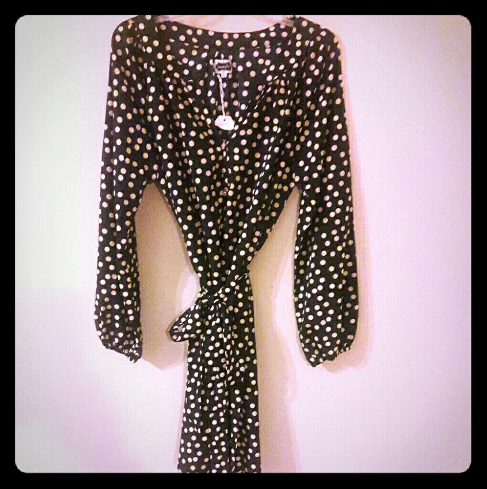 Polka Dot Chocolate Moose Delight Dress Dress