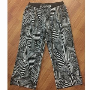 Ashley Stewart Spiral Design Pants Sz 18