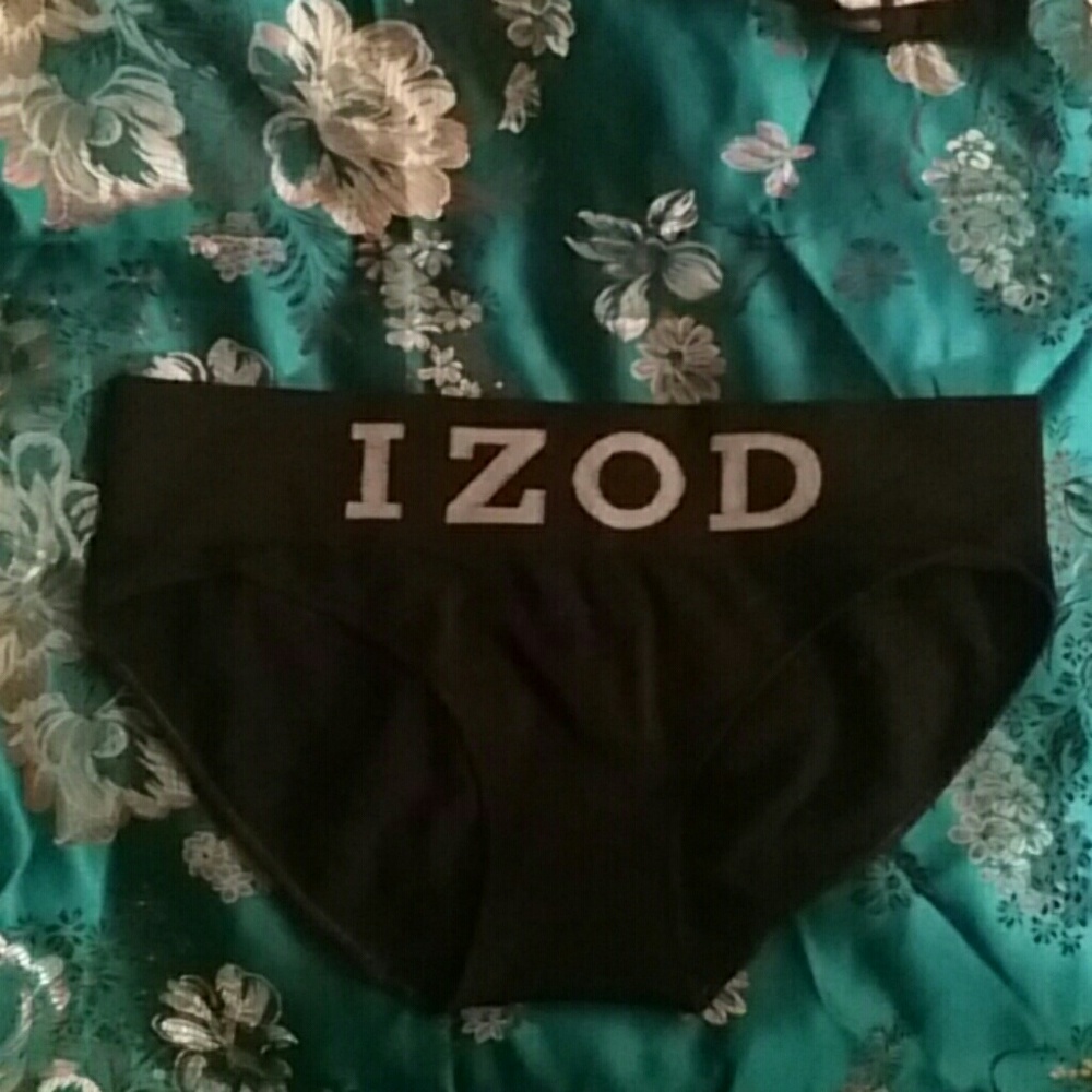 Black Izod panties