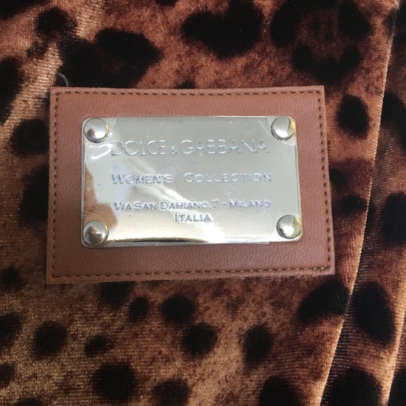 DOLCE & GABBANA COLLECTION-LEOPARD Designer 2 pc - Picture 4 of 6