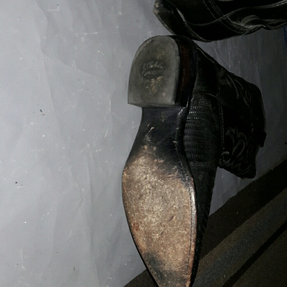 Lizard skin boots - Picture 3 of 3