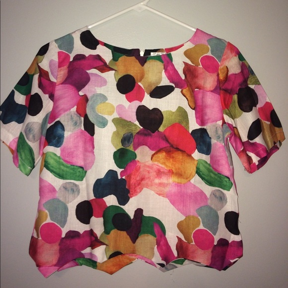 Patterned Croptop - Picture 1 of 2