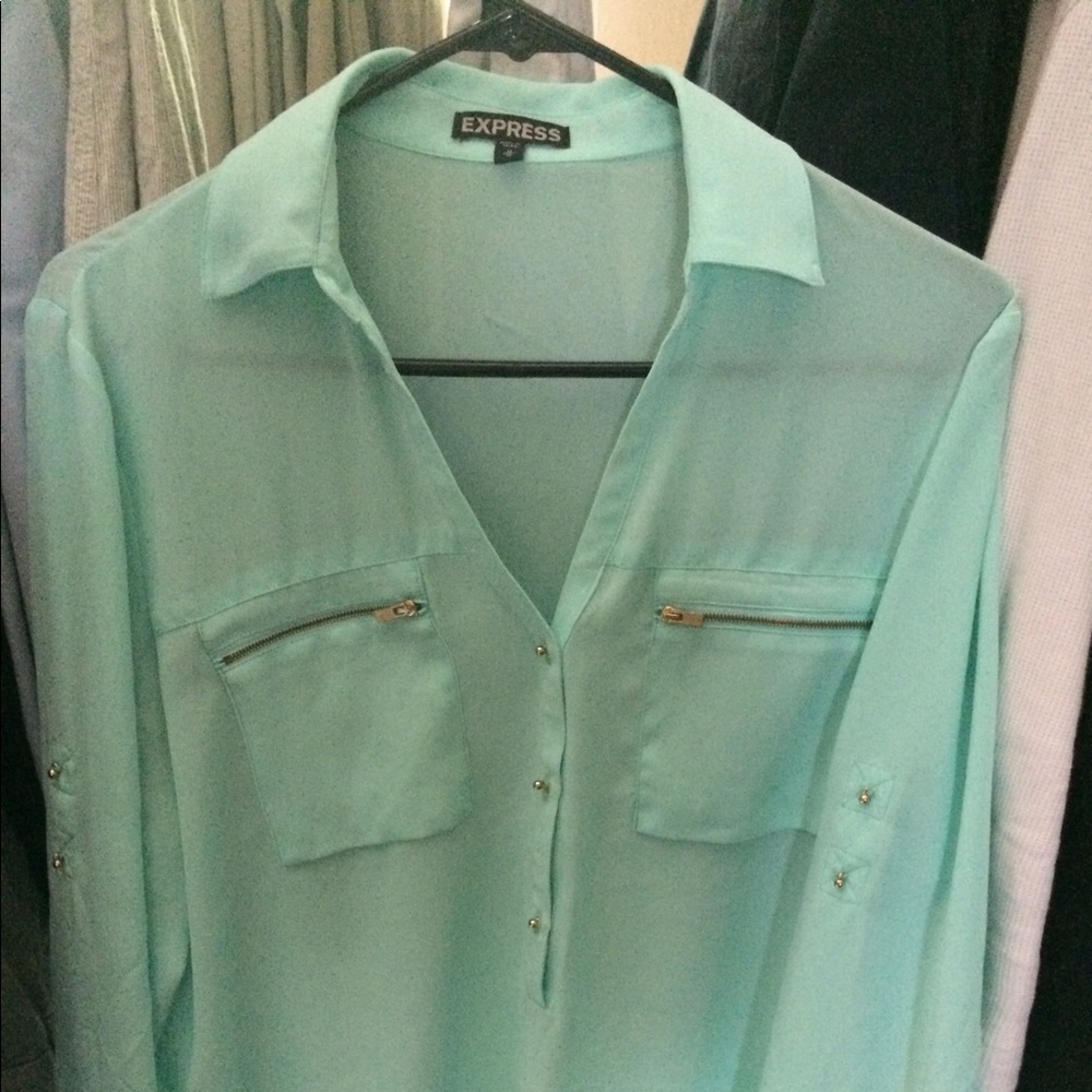 Long sleeve blouse