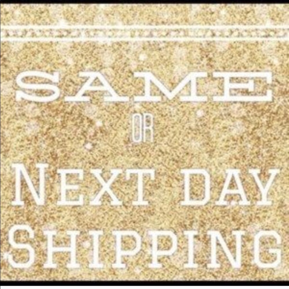 I ship same day or next day that you purchase