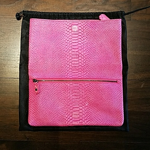 Convertible snake leather  show stopper bag - Picture 4 of 7