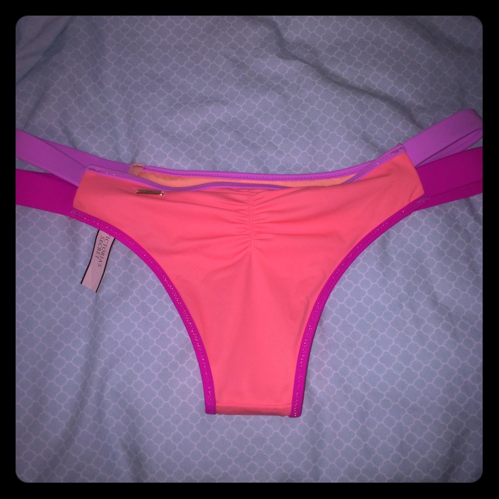 Victoria's Secret Swim Bikini Bottom Medium New