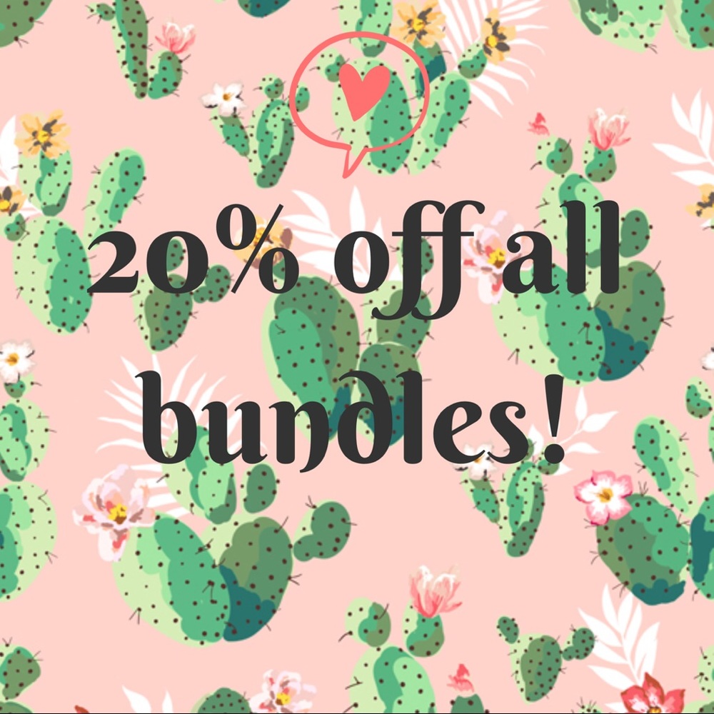 20% off all bundles!